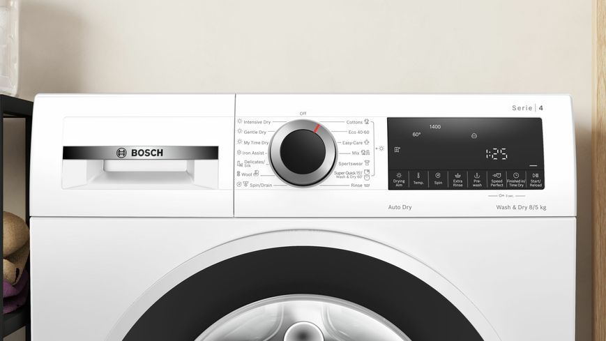 Прально-сушильна машина Bosch WNA13401BY фото