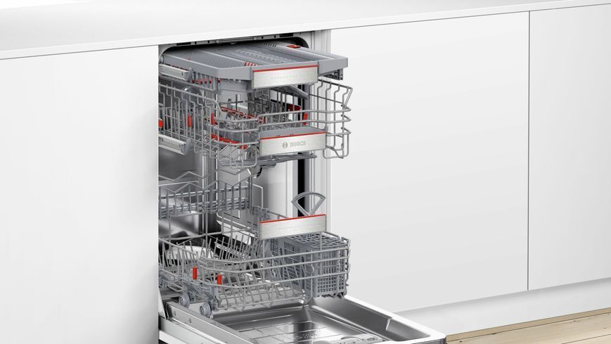 Вбудована посудомийна машина Bosch SPV6ZMX65K фото