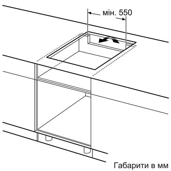 Індукційна варильна поверхня Bosch PUE611BB5E фото
