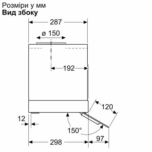 Витяжка Siemens LJ67BDP60 фото