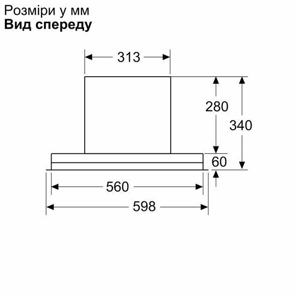 Витяжка Siemens LJ67BDP60 фото